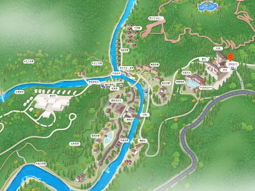澄江结合景区手绘地图智慧导览和720全景技术，可以让景区更加“动”起来，为游客提供更加身临其境的导览体验。